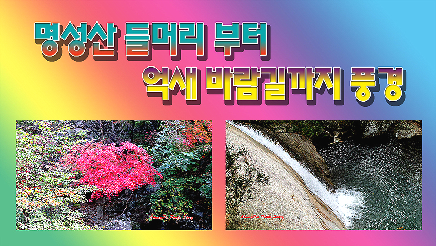 산이 보약이다 ··· 명성산(992m) 억새 산행 들머리에서 억새바람길까지 